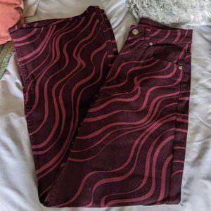 Divided wide leg jeans